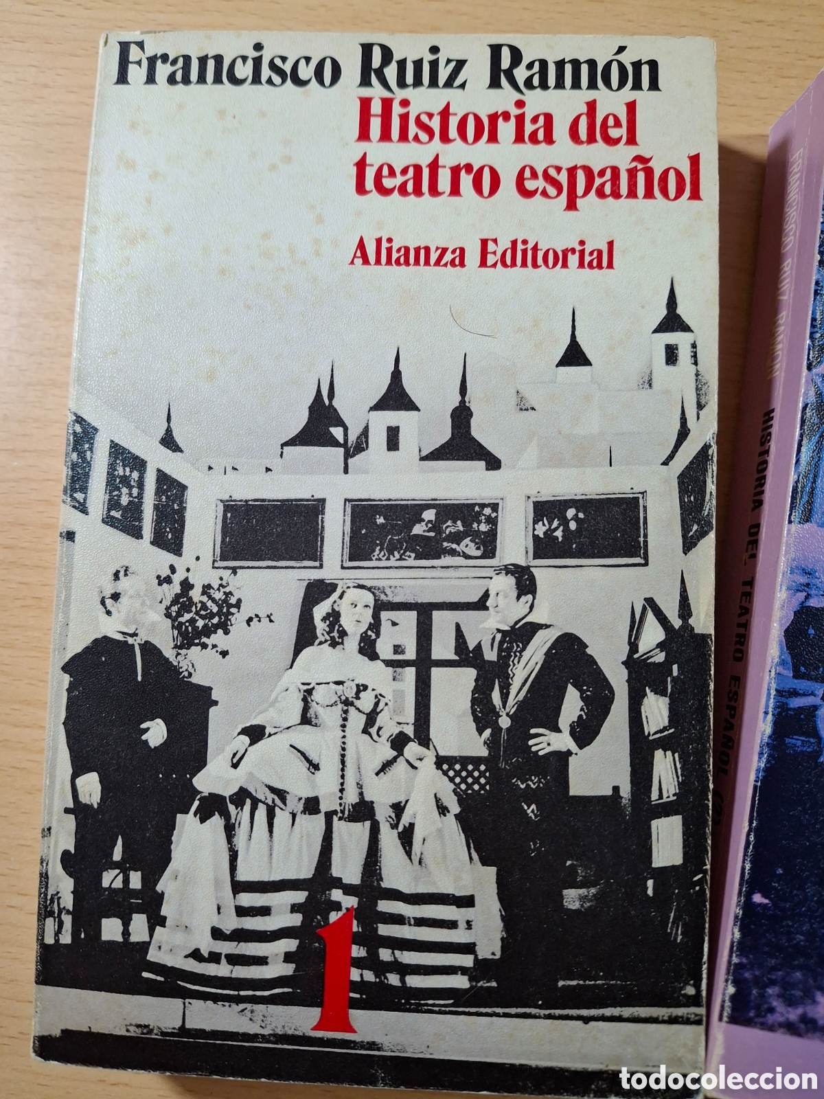 Libros de segunda mano: Historia del Teatro espa&ntilde;ol. Dos vol&uacute;menes - Foto 2