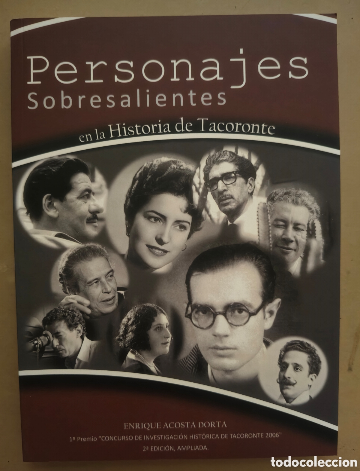 Libros de segunda mano: Personajes sobresalientes en la historia de Tacoronte- Enrique Acosta Dorta