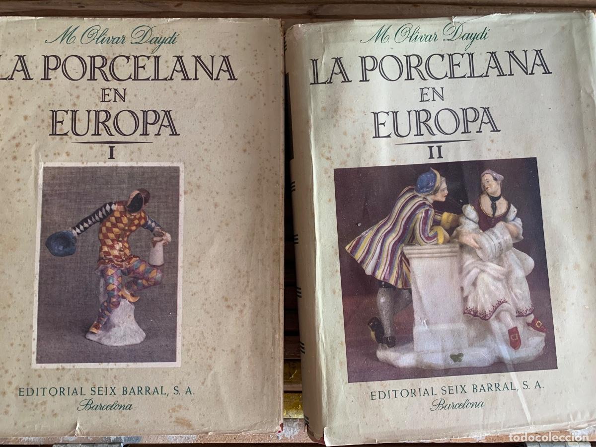 Libros de segunda mano: La porcelana en Europa (2 tomos)obra completa.)