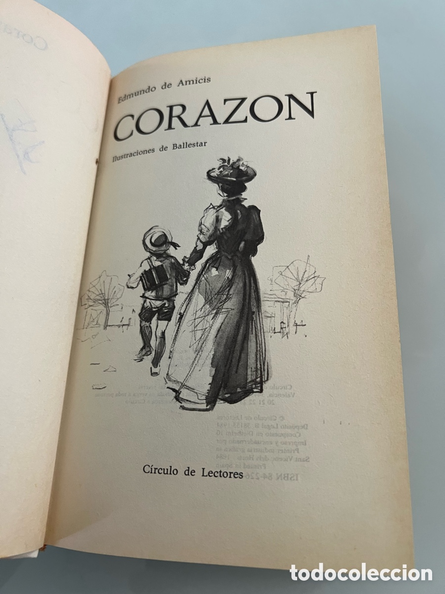 Libros de segunda mano: Coraz&oacute;n. Edmundo Amicis. C&iacute;rculo de Lectores 1984. Tapa dura - Foto 3