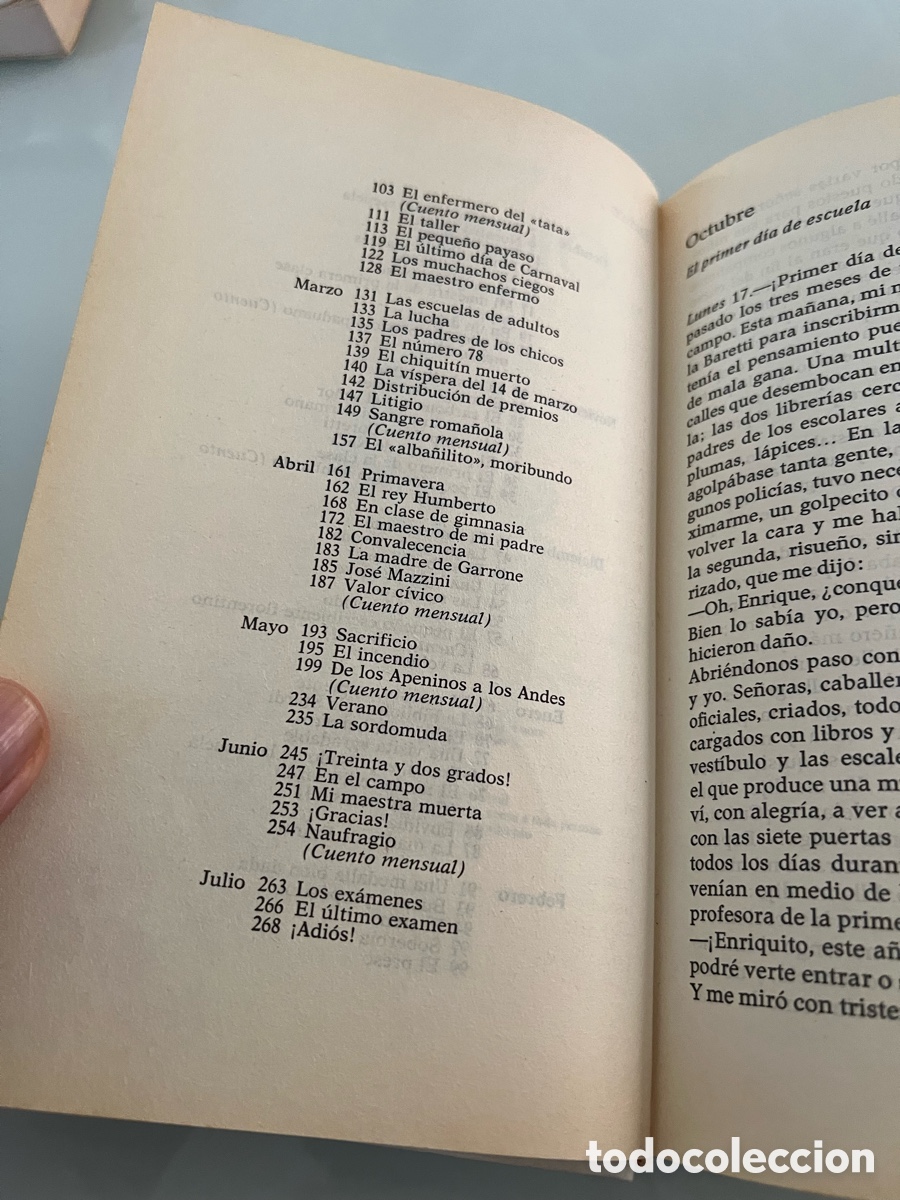 Libros de segunda mano: Coraz&oacute;n. Edmundo Amicis. C&iacute;rculo de Lectores 1984. Tapa dura - Foto 7
