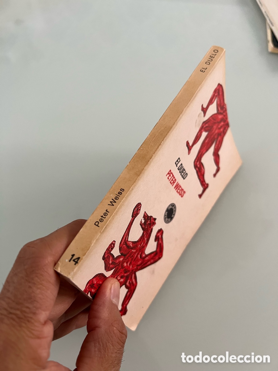 Libros de segunda mano: El duelo. Peter Weiss. Lumen 1&ordf; ed. 1973 - Foto 2