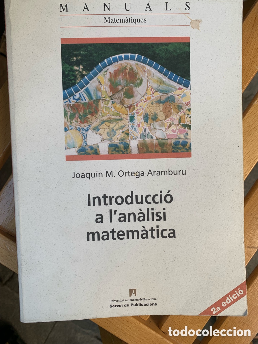 Libros de segunda mano: Introducci&oacute; a l'an&agrave;lisi matem&agrave;tica (2a edici&oacute;)