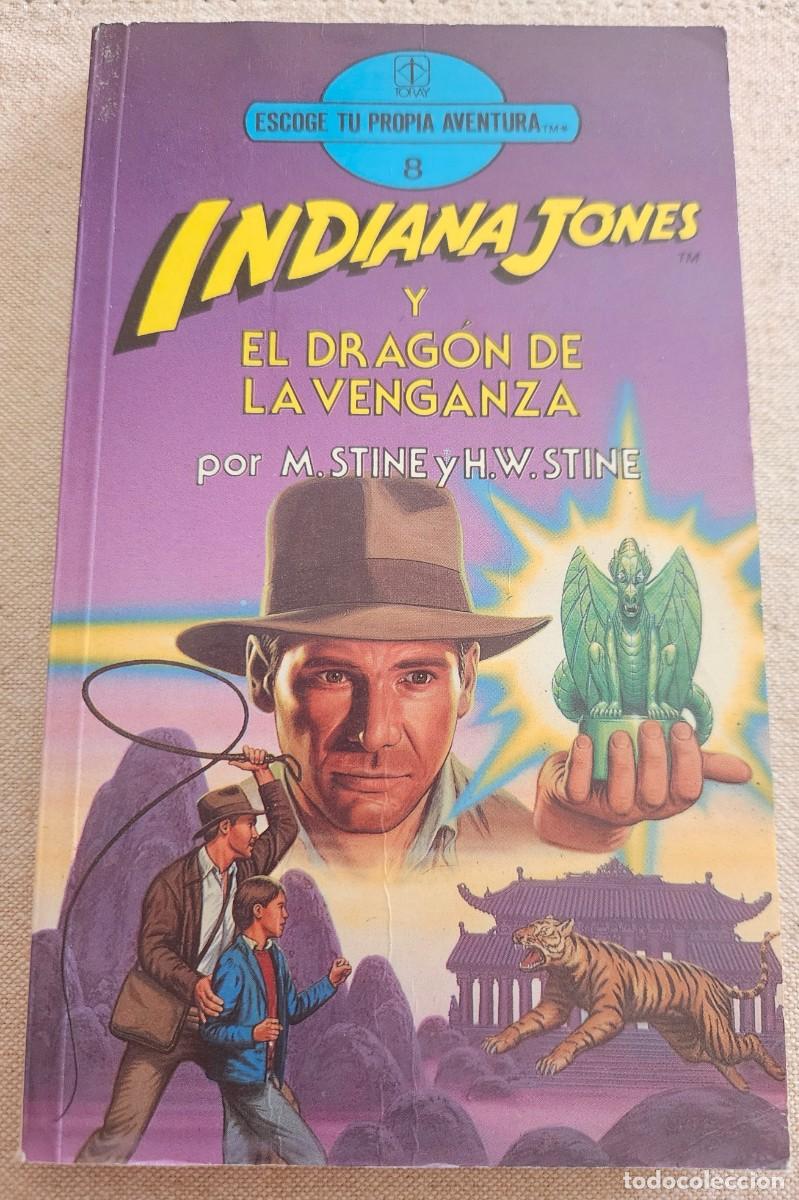 Libros de segunda mano: Indiana Jones y el drag&oacute;n de la venganza - Escoge tu propia aventura 8 - Eds. Toray 1989