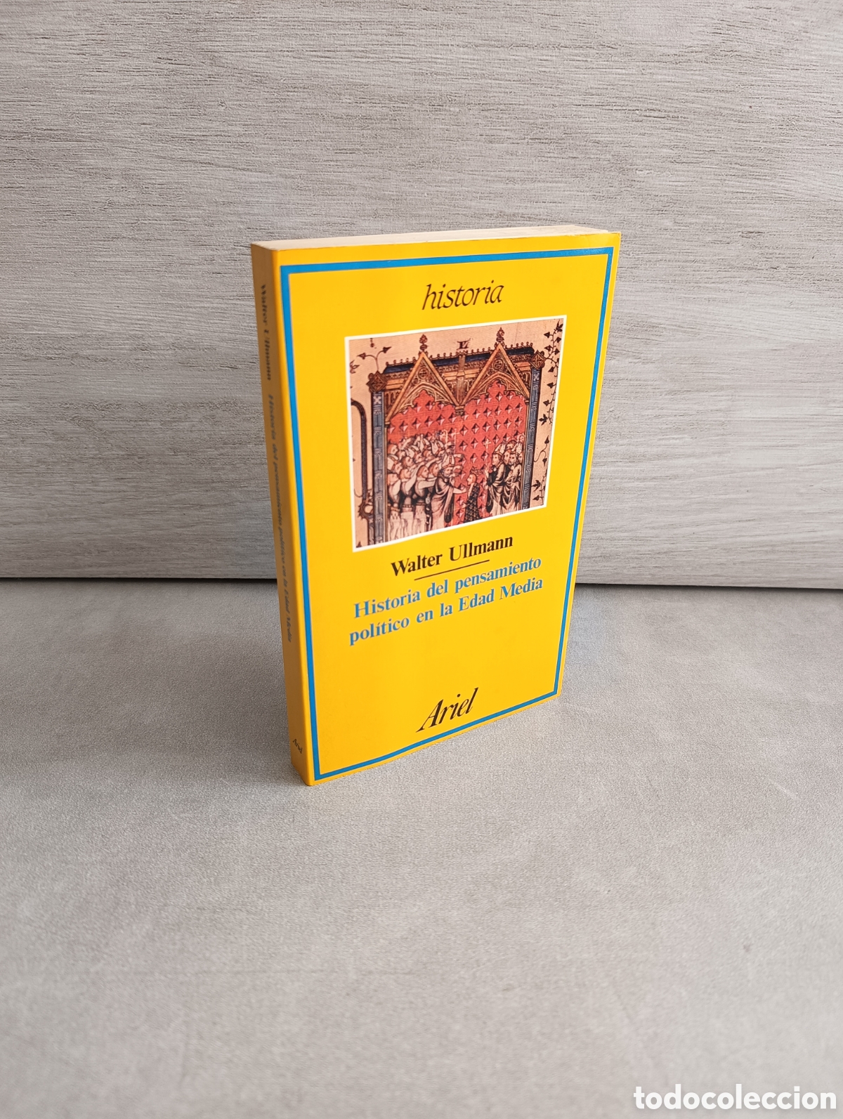 Second hand books: HISTORIA DEL PENSAMIENTO POL&Iacute;TICO EN LA EDAD MEDIA. WALTER ULLMANN