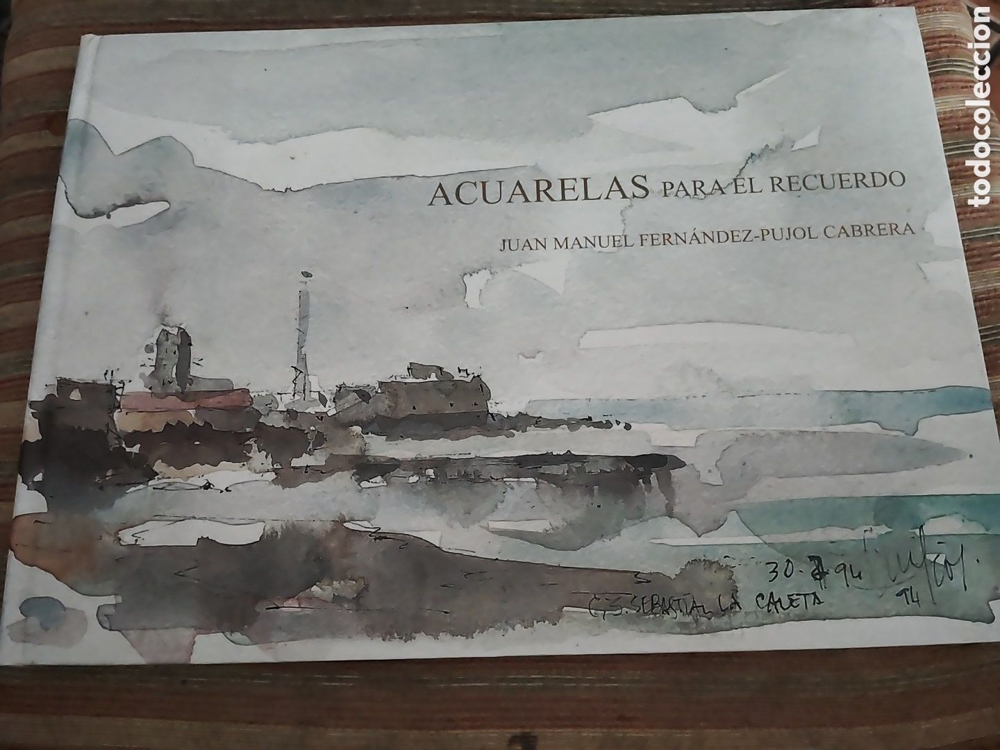 Libros de segunda mano: Acuarelas para el recuerdo. De Juan M. Fdez-Pujol Cabrera