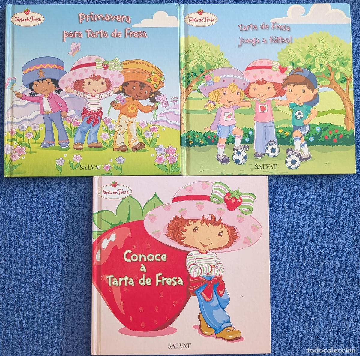 Libros de segunda mano: Lote de 3 libros de Tarta de Fresa - Editorial Salvat (2009)