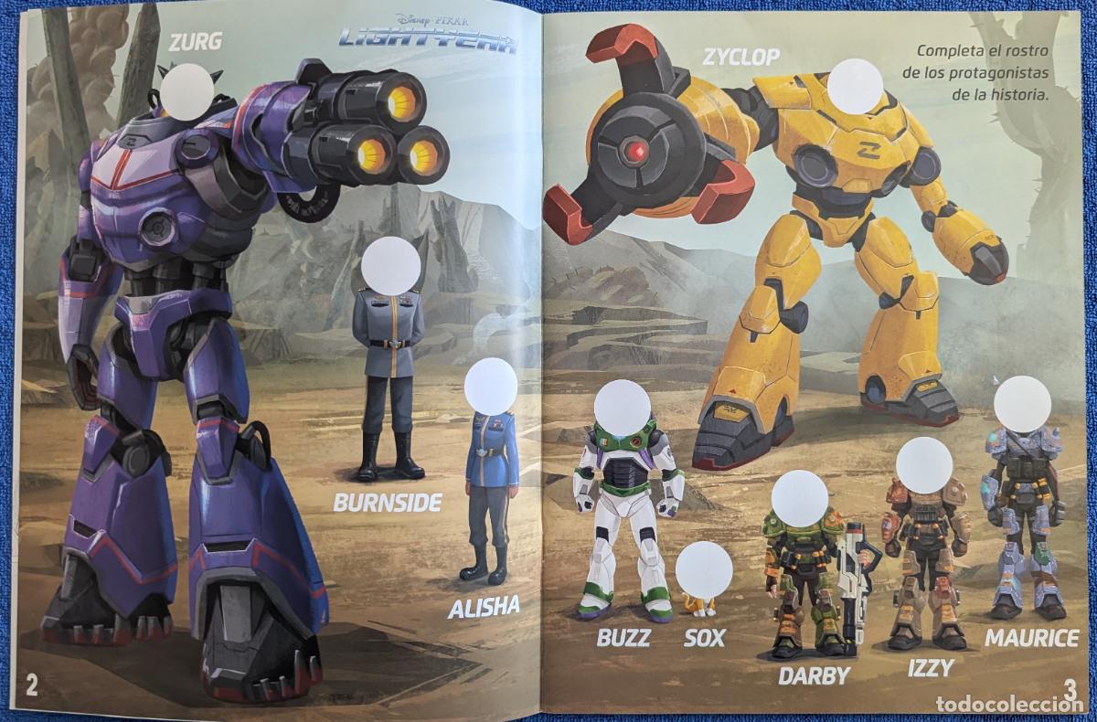 Libros de segunda mano: Lightyear - Libro de pegatinas - Disney - Pixar (2022) &iexcl;Impecable! - Foto 3