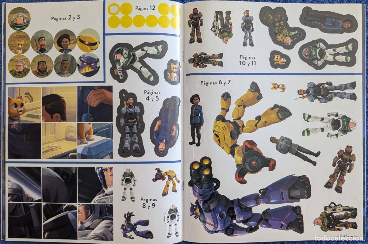 Libros de segunda mano: Lightyear - Libro de pegatinas - Disney - Pixar (2022) &iexcl;Impecable! - Foto 4
