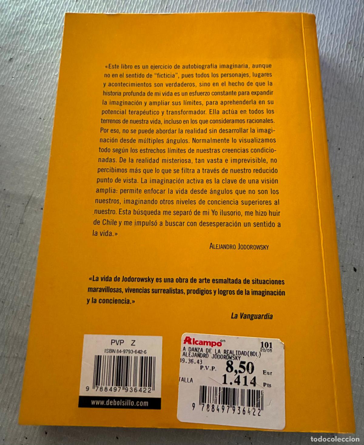 Libros de segunda mano: LA DANZA DE LA REALIDAD JODOROWSKY - Foto 2