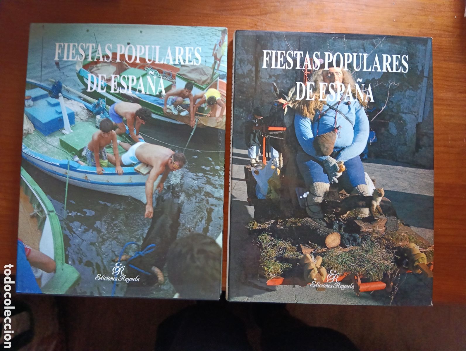 Libros de segunda mano: Fiestas Populares de Espa&ntilde;a I y II - Fernanda Barnuevo - Ediciones Rayuela