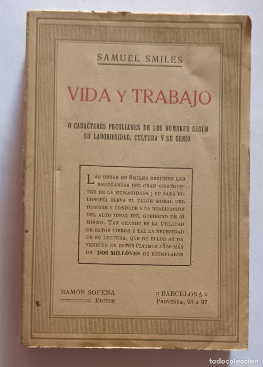 Libros de segunda mano: Smiles-Vida y trabajo.