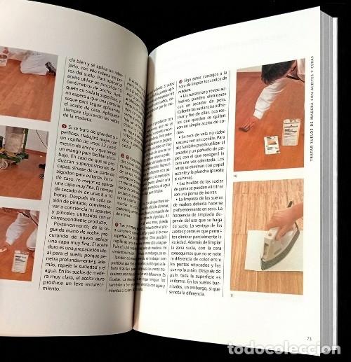 Libros de segunda mano: PINTAR. ESMALTAR. EMPAPELAR. PASO A PASO. - Foto 6