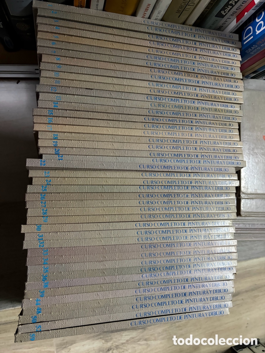 Livres d'occasion: Curso de dibujo y pintura. 44 tomos. Acuarela, gouache, &oacute;leo,&hellip;