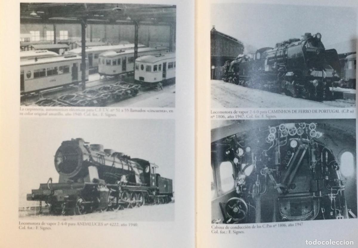 Libros de segunda mano: Constructores ferroviarios valencianos Construcciones Devis y Macosa - Foto 6