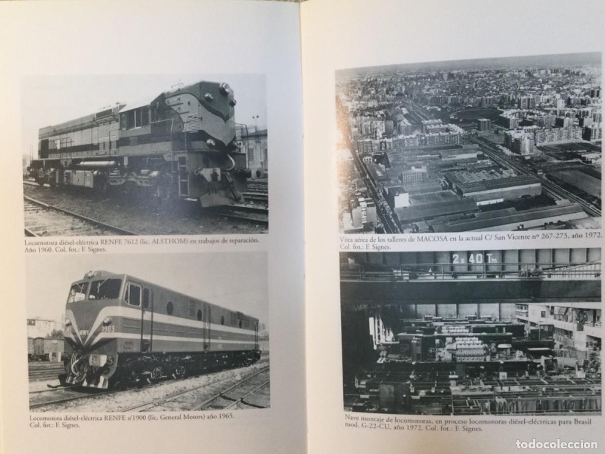 Libros de segunda mano: Constructores ferroviarios valencianos Construcciones Devis y Macosa - Foto 9
