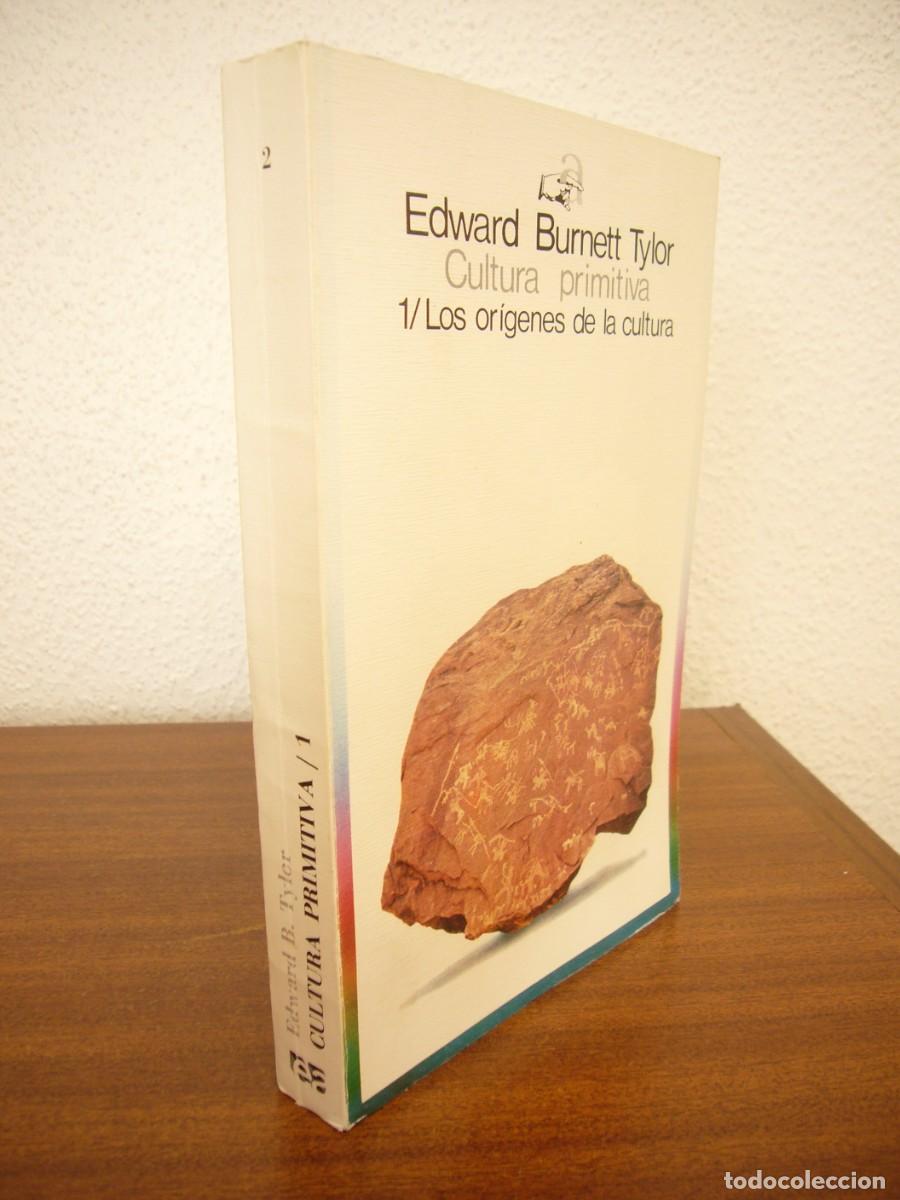 Libros de segunda mano: EDWARD BURNETT TYLOR: CULTURA PRIMITIVA, 1: LOS OR&Iacute;GENES DE LA CULTURA (AYUSO, 1976) RARO