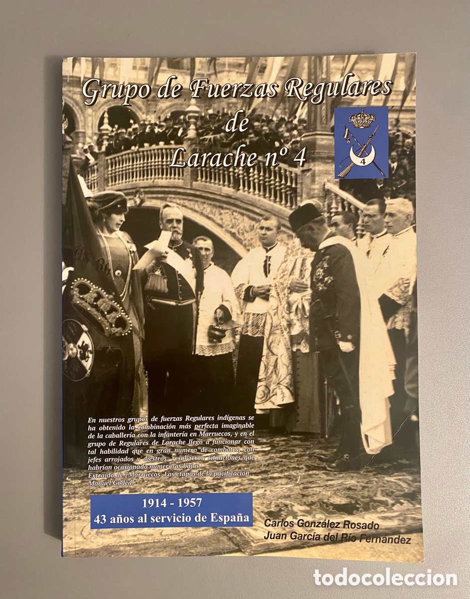 Libros de segunda mano: Grupo de Fuerzas Regulares de Larache n&ordm; 4