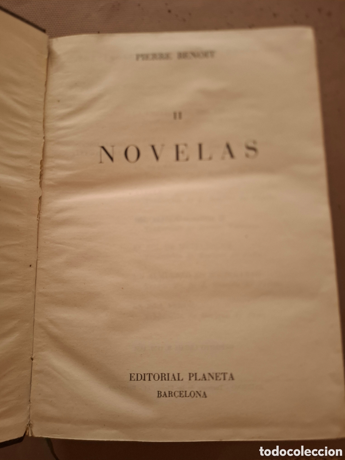 Libri di seconda mano: Pierre Benoit - II - novelas - 1958