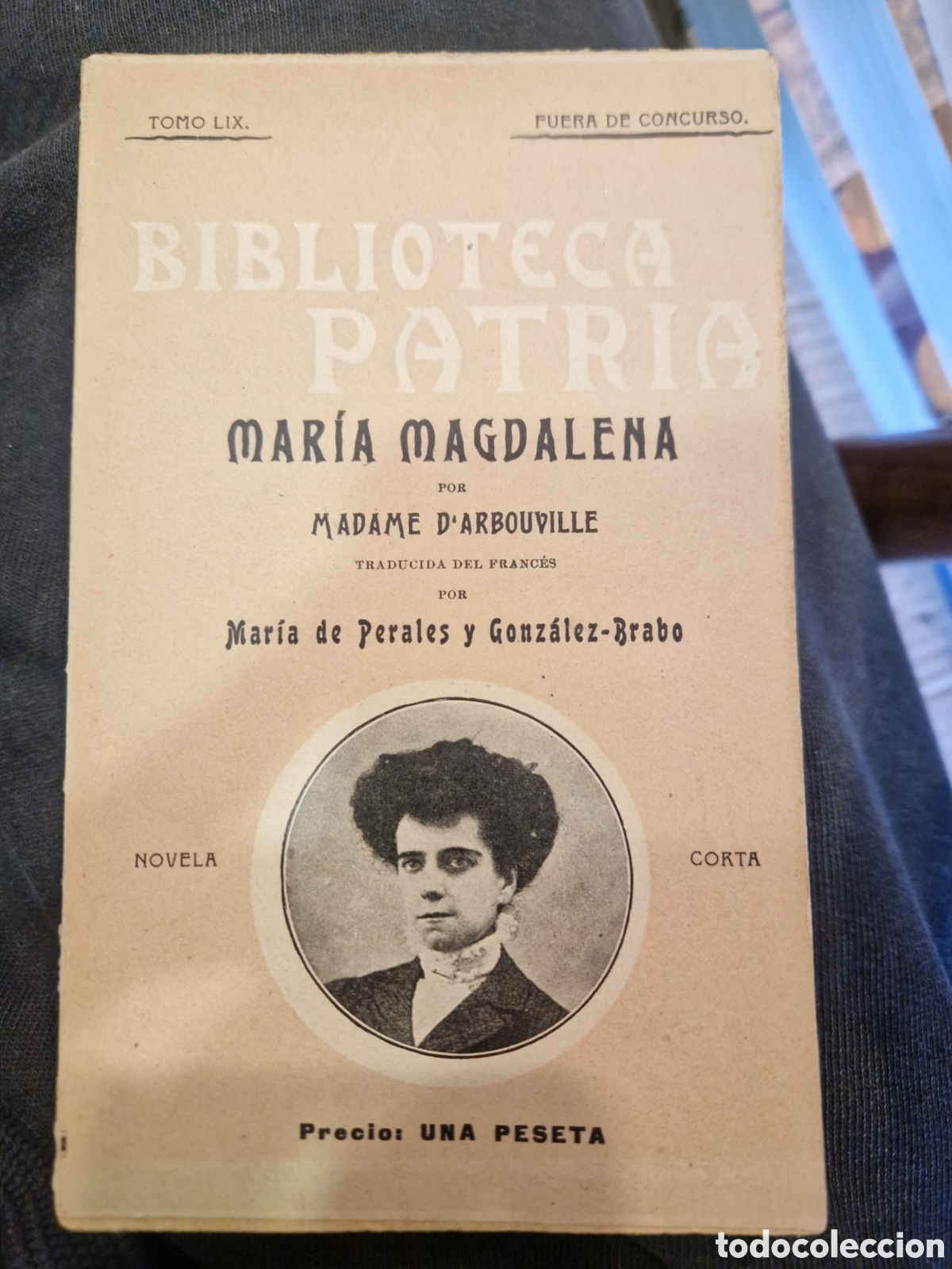 Libros de segunda mano: ARBOUVILLE, Madame de Mar&iacute;a Magdalena: Novela original
