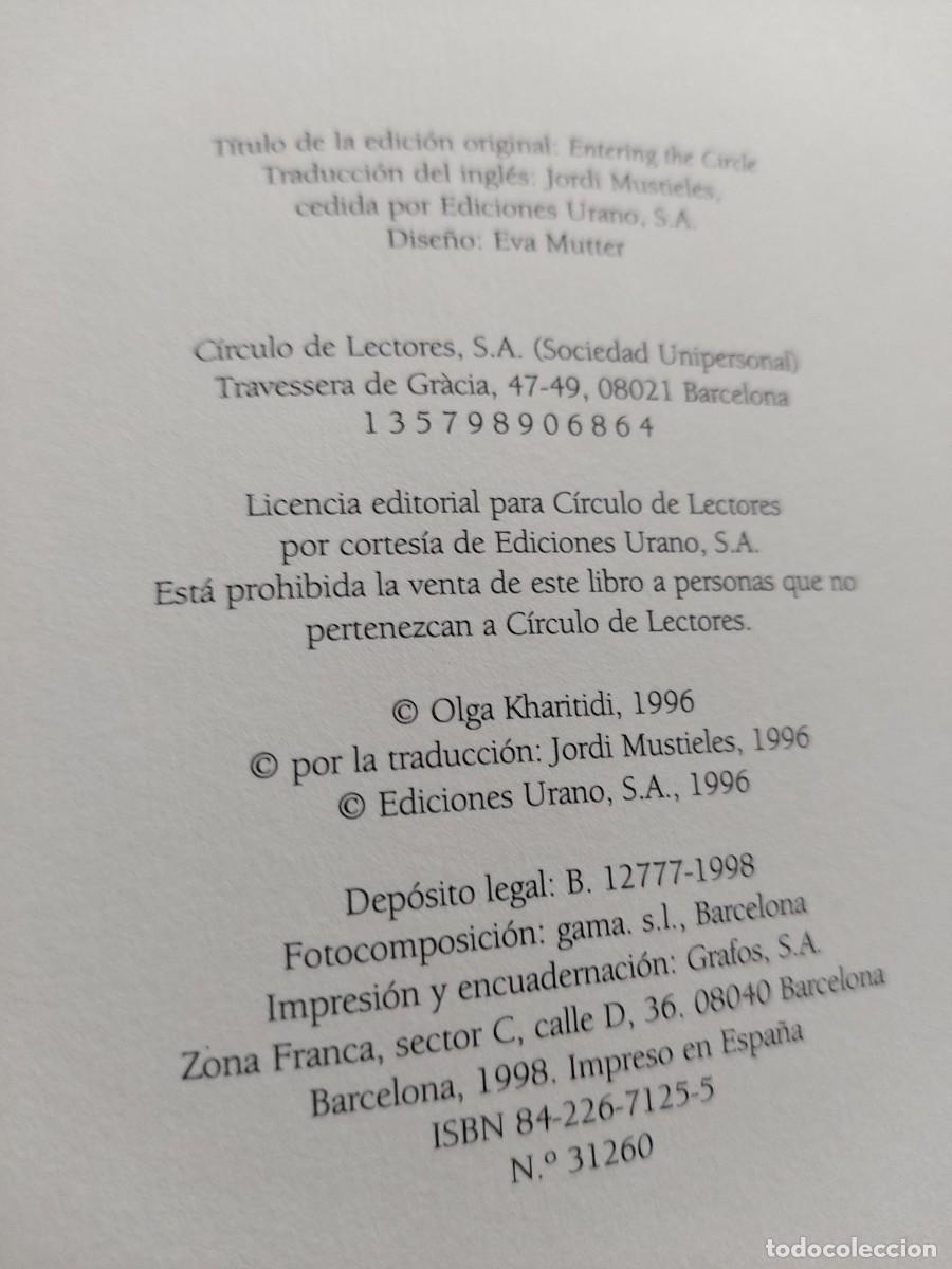 Libros de segunda mano: Entrar en el c&iacute;rculo. Autora: Dra. Olga Kharitidi. - Foto 3