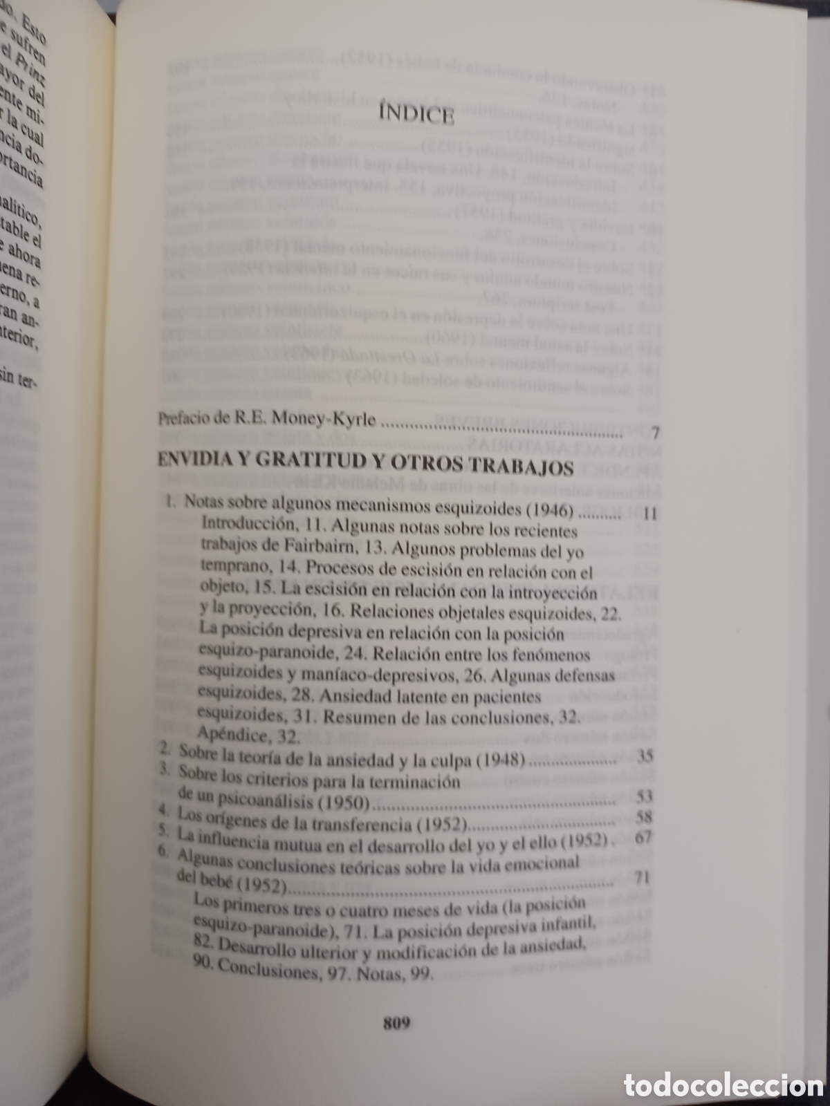 Libros de segunda mano: Melanie Klein. Obras completas. 2 tomos/ Psicoan&aacute;lisis/ RBA, 2006 - Foto 9