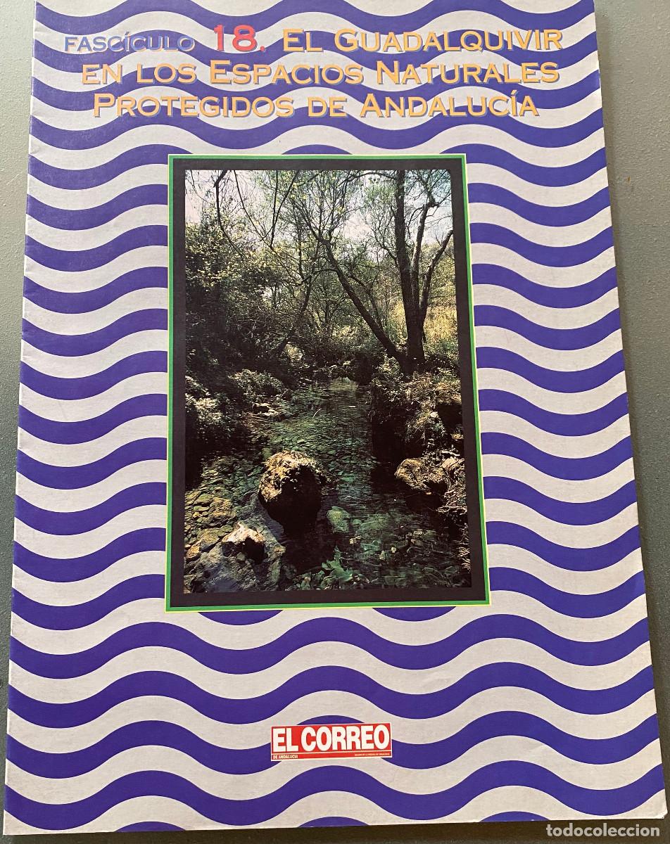 Libros de segunda mano: Libro 'Guadalquivir - Historia de un Pueblo'. Fasc&iacute;culo 18 'Espacios Naturales'. 1995. Nuevo.