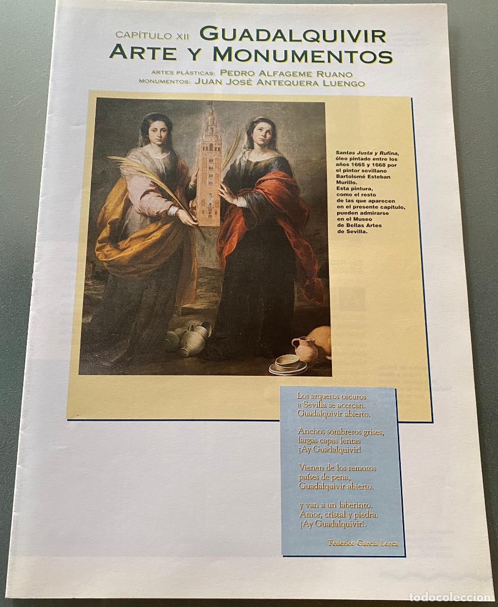 Libros de segunda mano: Libro 'Guadalquivir - Historia de un Pueblo'. Fasc&iacute;culo 12 'Guadalquivir Arte y Monumentos'. 1995.