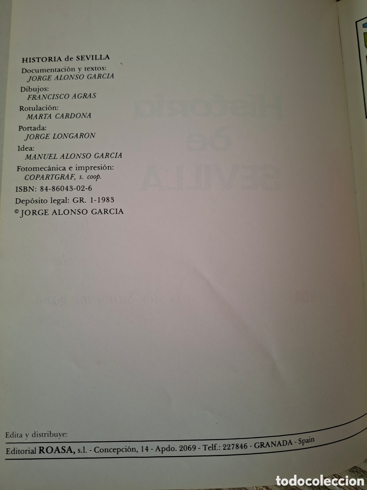 Libros de segunda mano: HISTORIA DE SEVILLA (formato de vi&ntilde;etas) - Foto 4