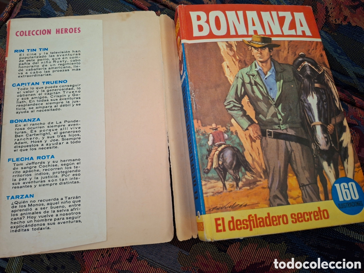 Libros de segunda mano: BONANZA : EL DESFILADERO SECRETO - Foto 3