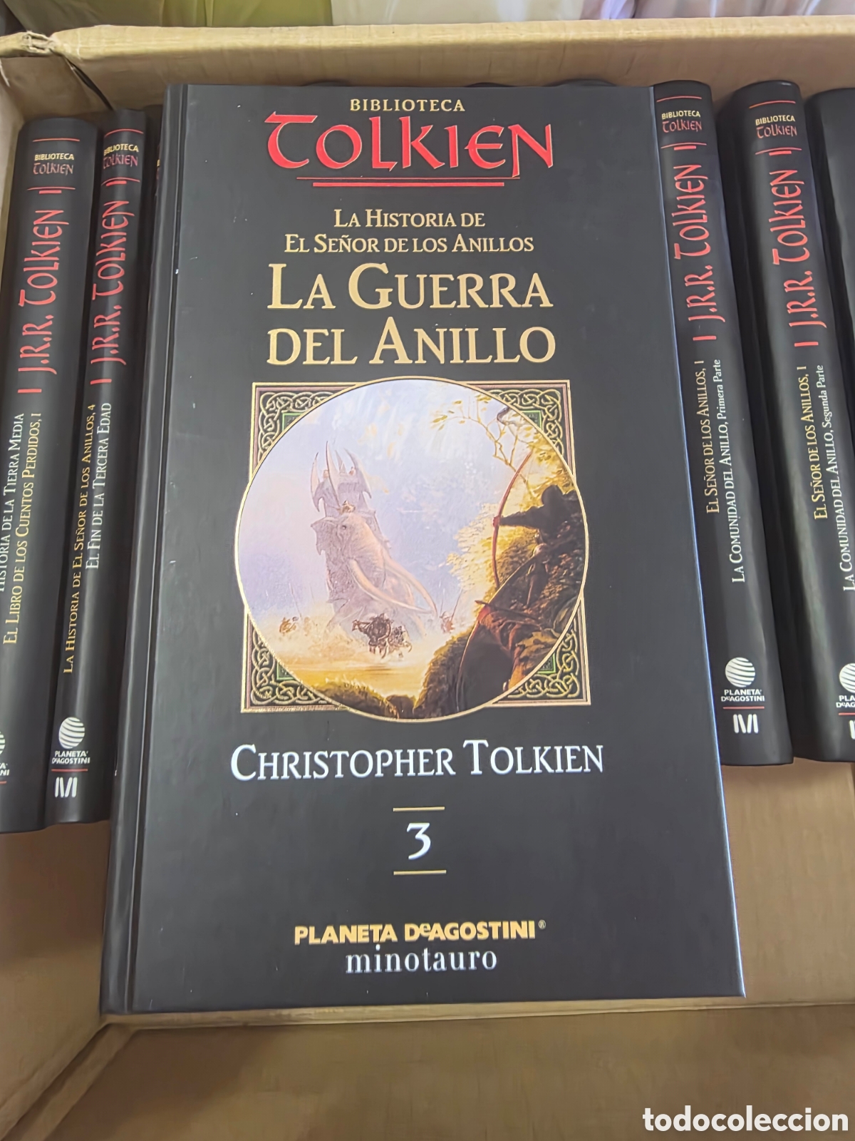 Libros de segunda mano: Biblioteca TOLKIEN - Colecci&oacute;n completa - Foto 3