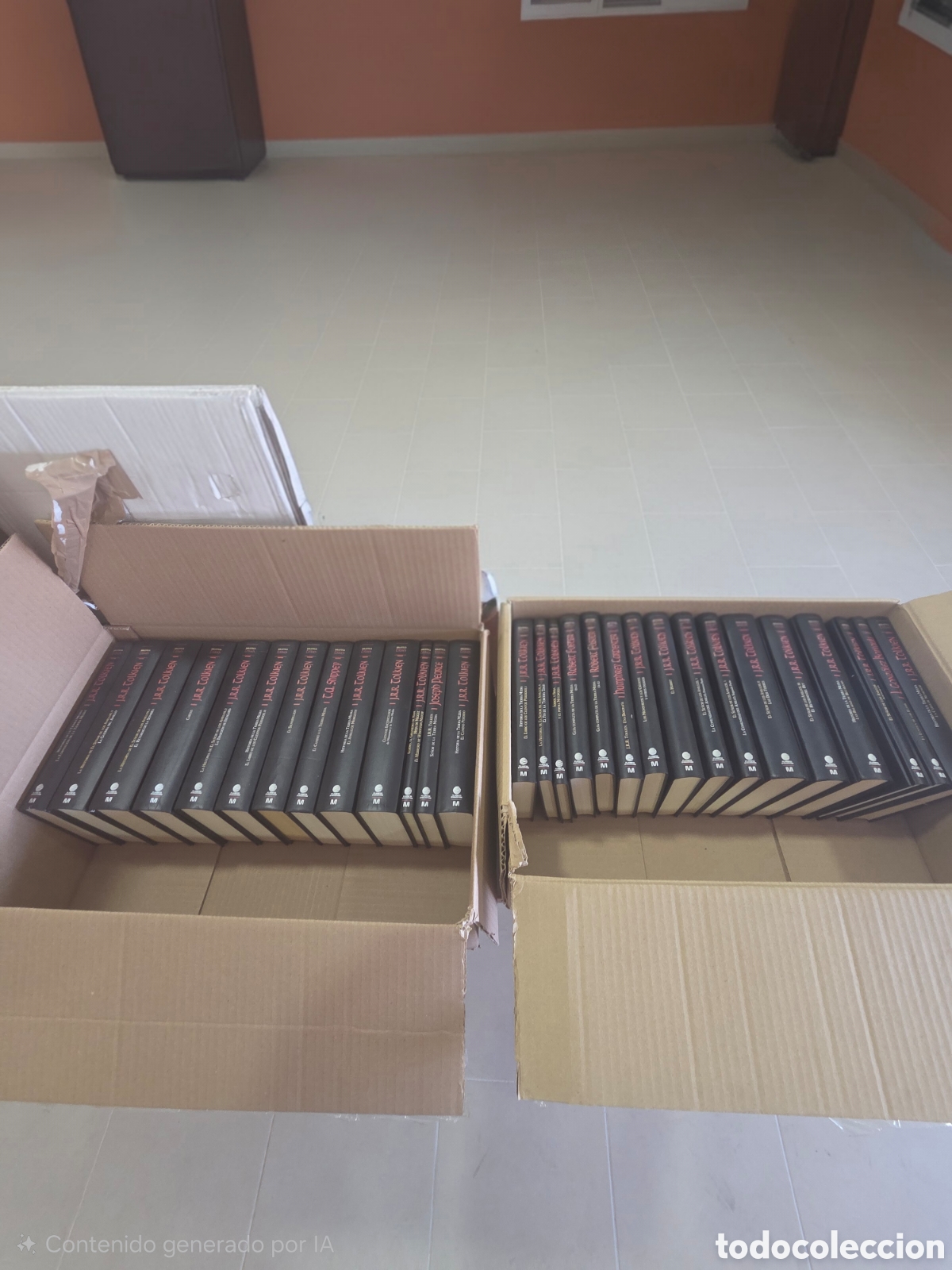 Libros de segunda mano: Biblioteca TOLKIEN - Colecci&oacute;n completa - Foto 1