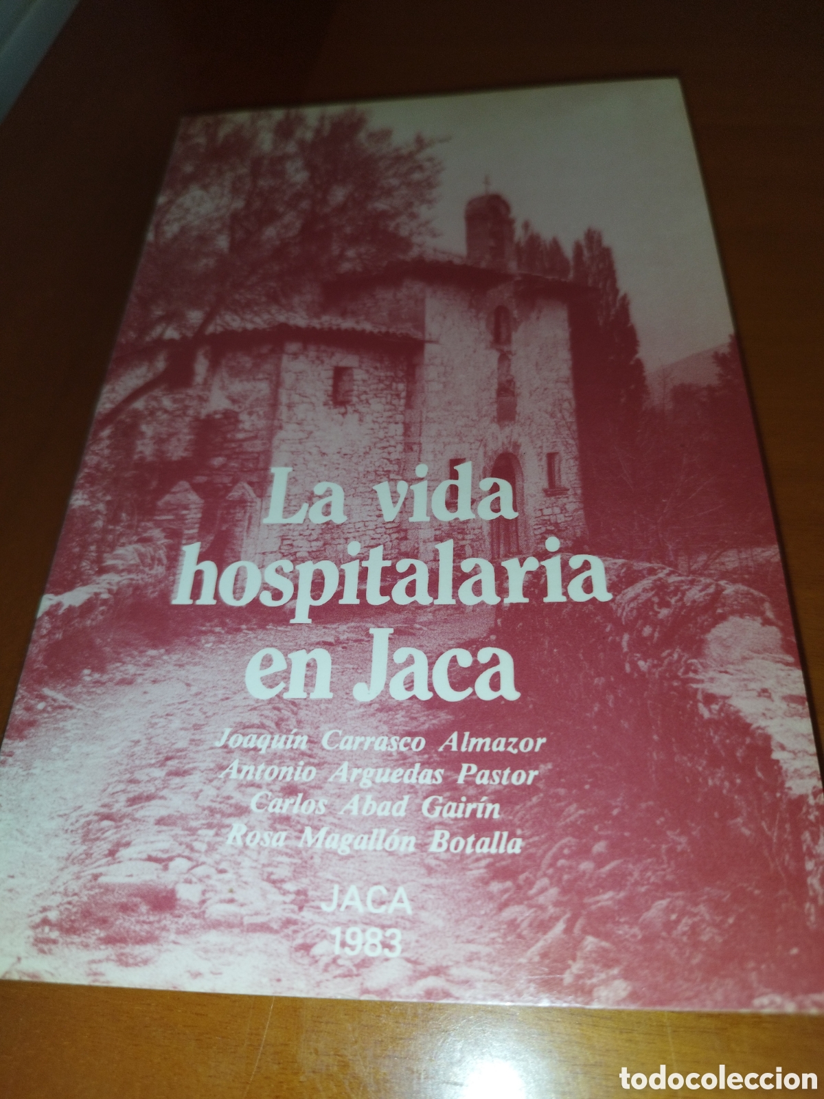 Libros de segunda mano: LA VIDA HOSPITALARIA EN JACA. VV.AA. PRIMERA EDICION 1983. ILUSTRADO