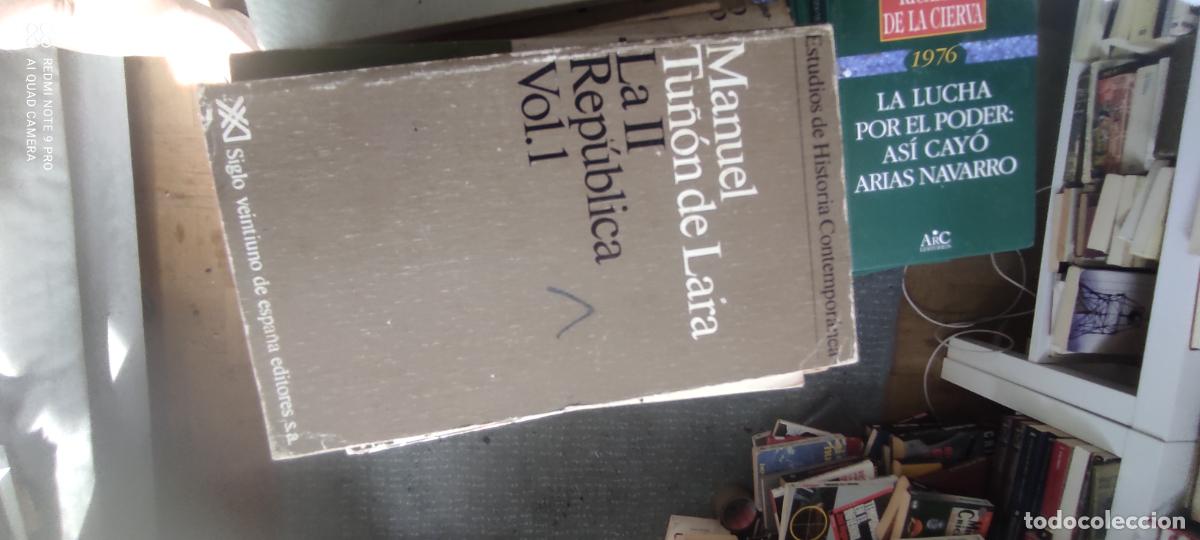Libros de segunda mano: LA II REP&Uacute;BLICA. VOL 1 (MANUEL TU&Ntilde;&Oacute;N DE LARA) l historia