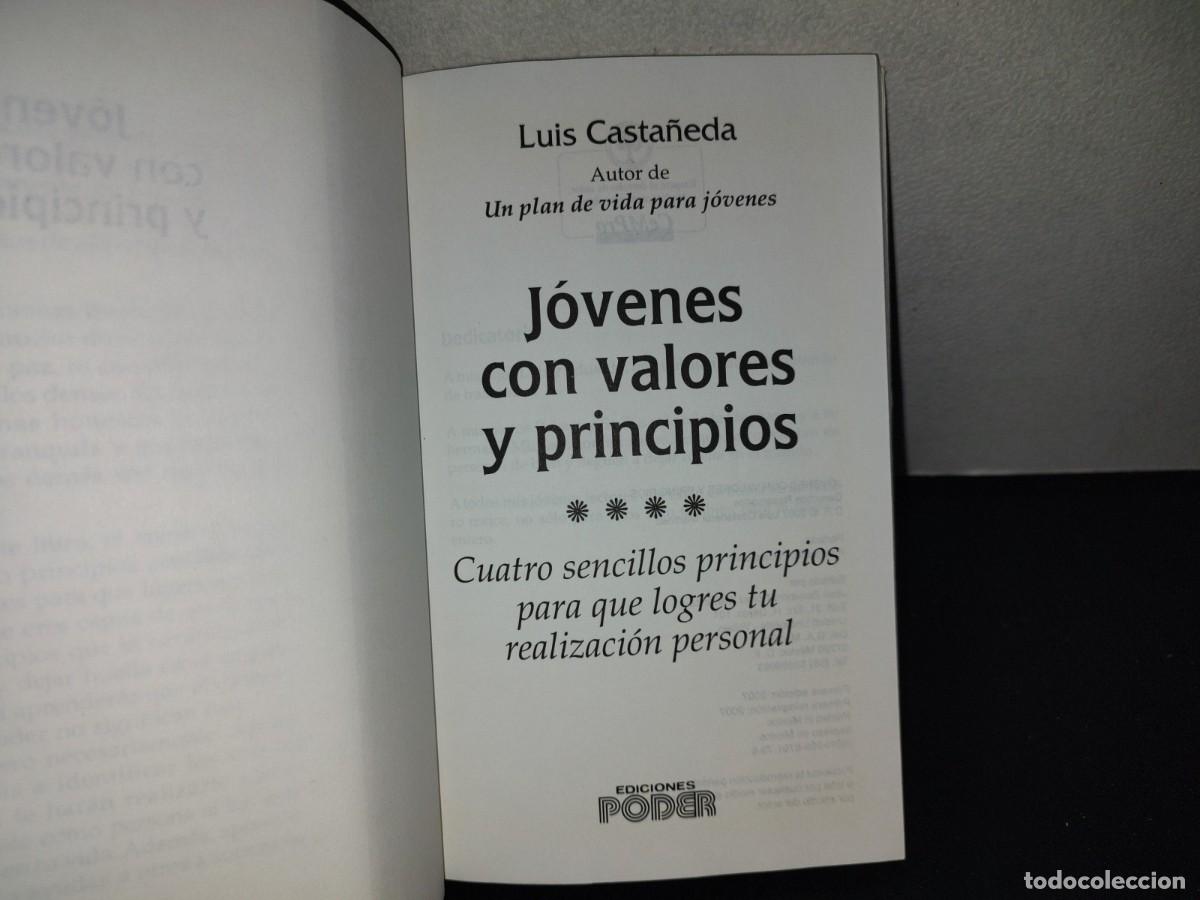 Libros de segunda mano: 201- J&oacute;venes Con Valores Y Principios - Luis Casta&ntilde;eda - Foto 4