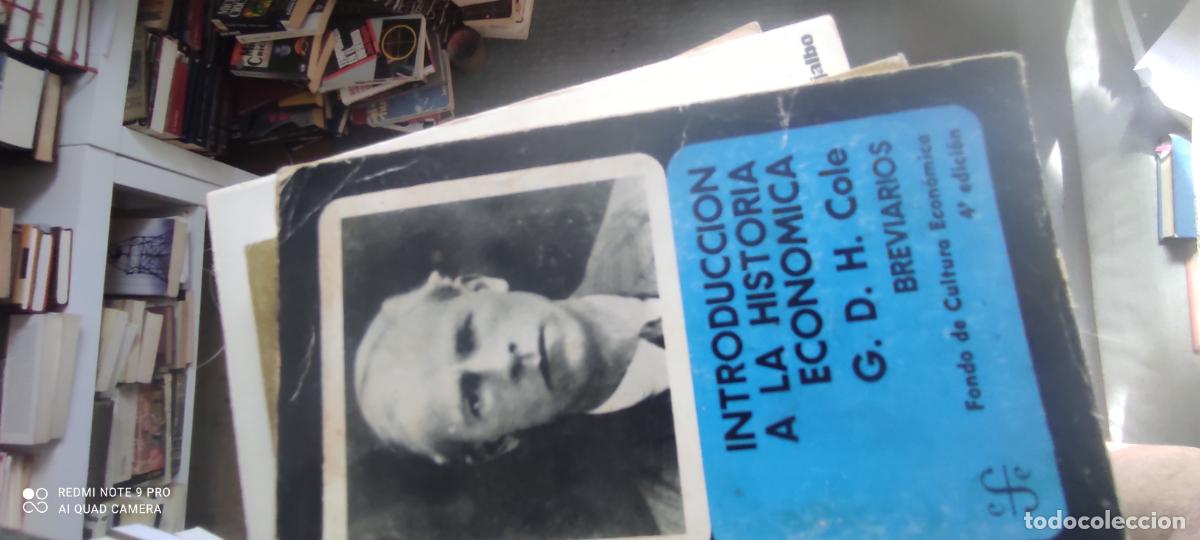 Libros de segunda mano: G. D. H. Cole - Introducci&oacute;n a la historia econ&oacute;mica