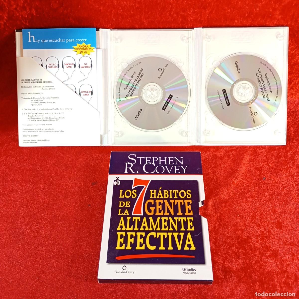 Libros de segunda mano: LOS 7 H&Aacute;BITOS DE LA GENTE ALTAMENTE EFECTIVA - STEPHEN R. COVEY - GRIJALBO - FRANKLIN COVEY / 962