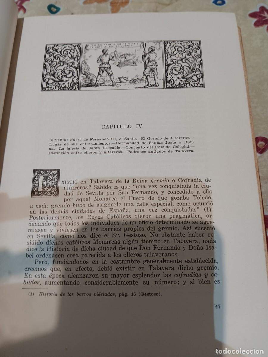 Libros de segunda mano: Historia de la cer&aacute;mica de Talavera - Foto 4