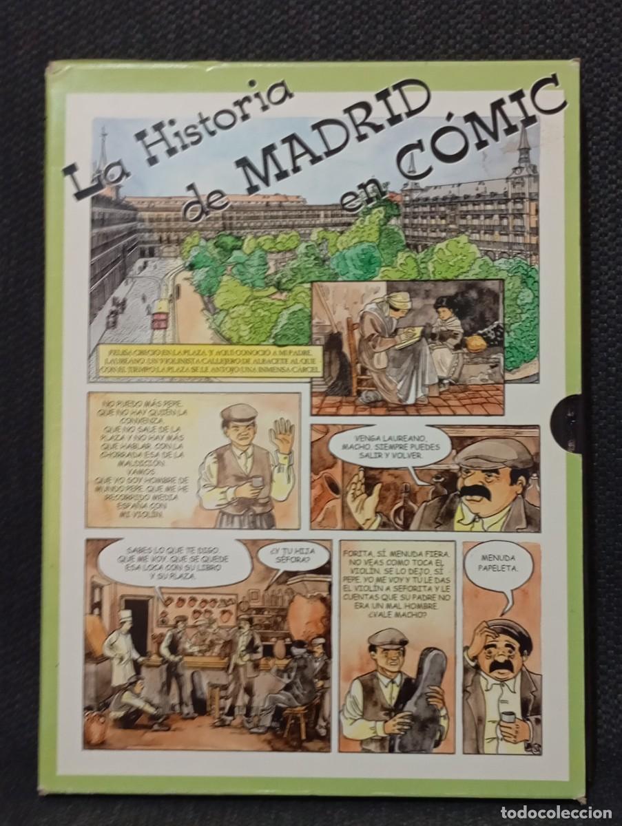 Libros de segunda mano: LA HISTORIA DE MADRID EN COMIC - MADRID EN VI&Ntilde;ETAS - LIBRO - TAPA DURA - ED LA LIBRERIA - 2010