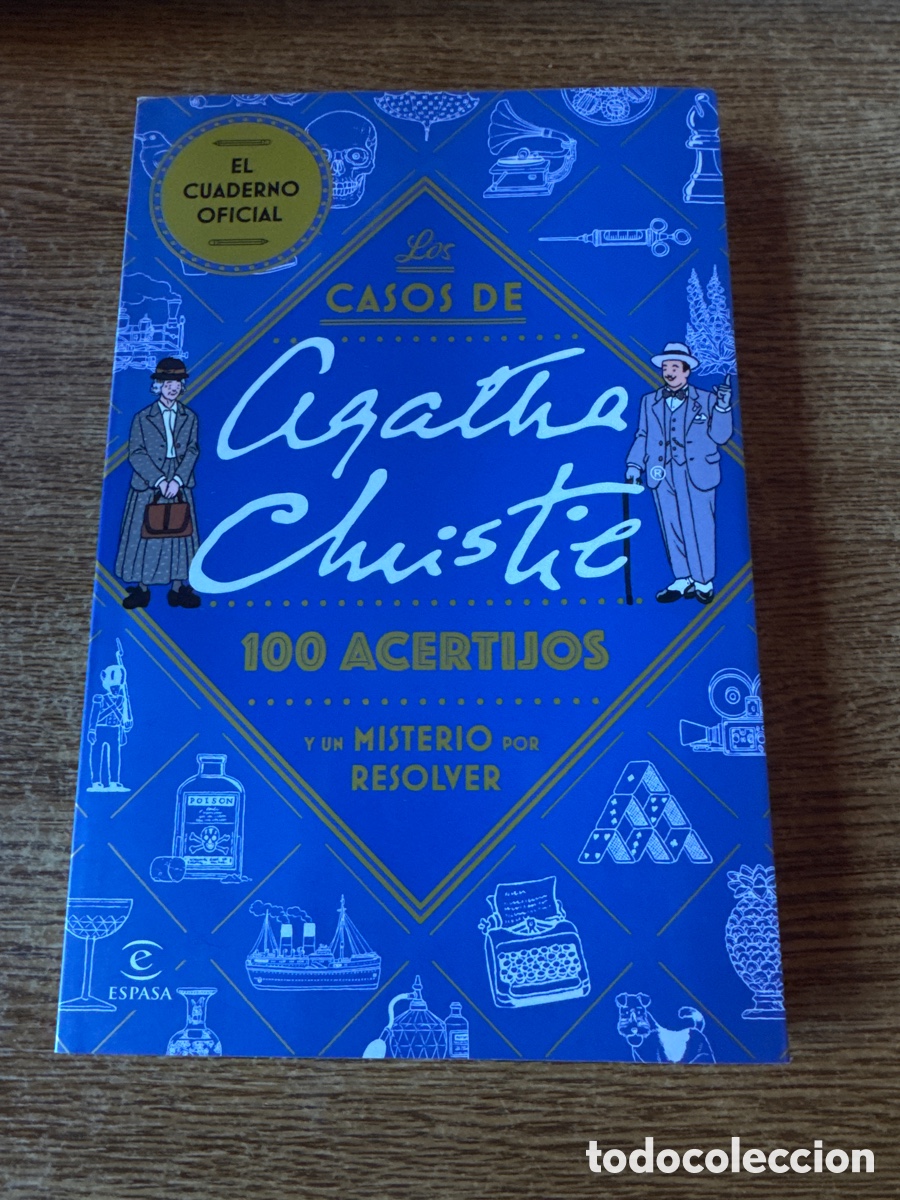 Libros de segunda mano: Los casos de Agatha Christie: 100 acertijos y un misterio por resolver ESPASA CALPE 06 / 2025