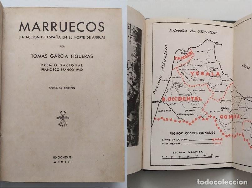 Second hand books: Marruecos (la acci&oacute;n de Espa&ntilde;a en el norte de &Aacute;frica) Tom&aacute;s Garc&iacute;a Figueras. A&ntilde;o 1941
