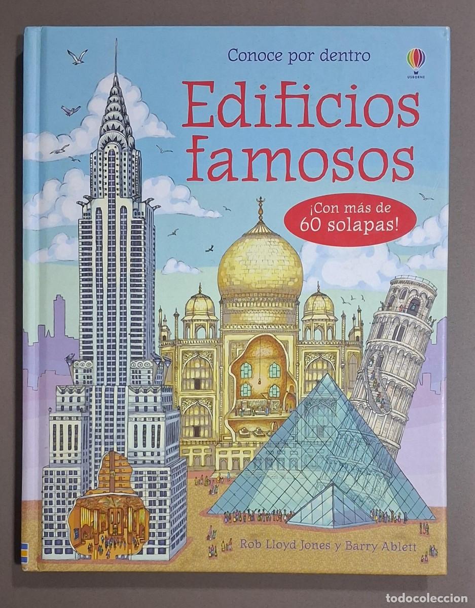 Libros de segunda mano: Edificios famosos. Conoce por dentro. Rob Lloyd Jones & Barry Ablett. Usborne 2010. Excelente!