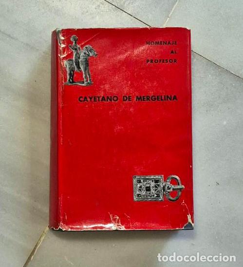 Libros de segunda mano: HOMENAJE AL PROFESOR C. DE MERGELINA. Murcia. Tipograf&iacute;a Moderna. Valencia. 1961-1962. Pp. 868