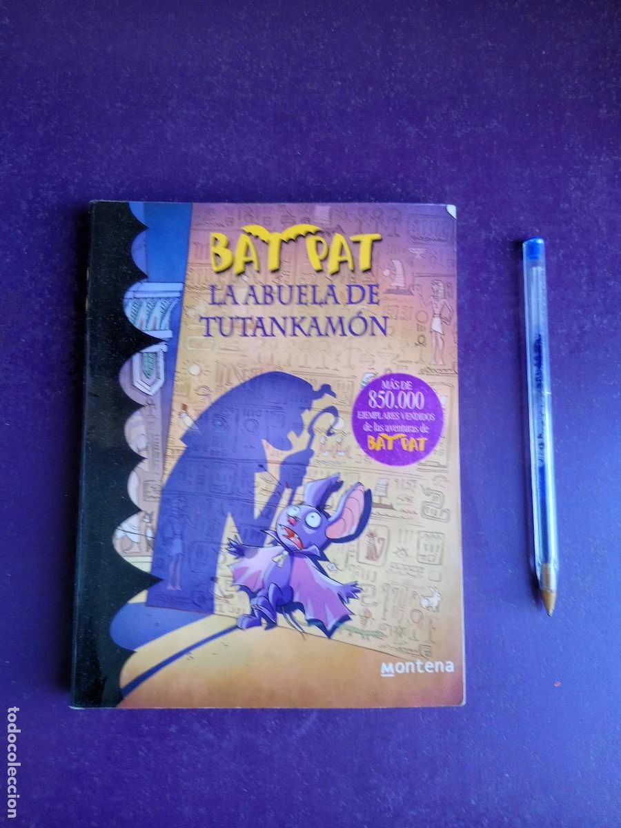 Libros de segunda mano: BAT PAT - LA ABUELA DE TUTANKAMON - MONTENA - 120 PAGS, MUY POCO USO