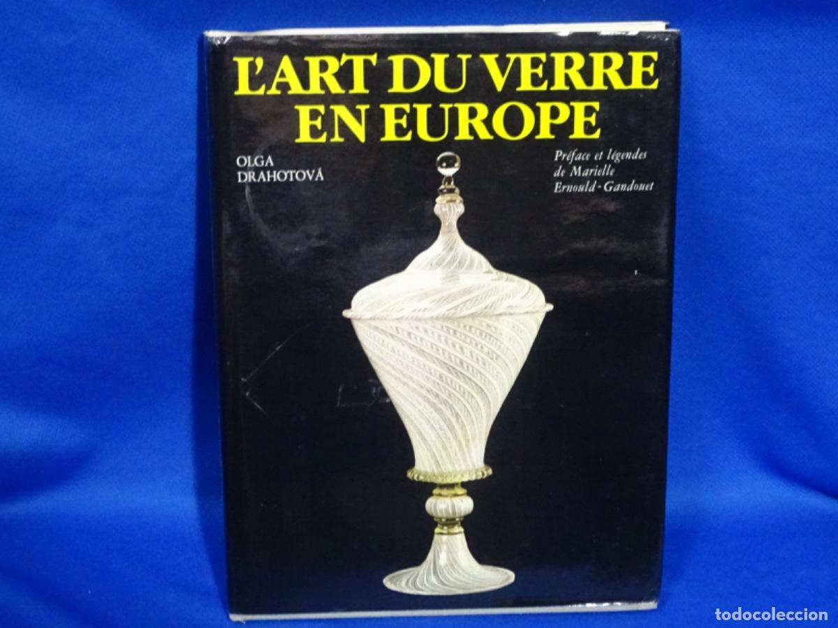 Libros de segunda mano: L&rsquo;ART DU VERRE ON EUROPA. OLGA DRAHOTOVA. 231 PAG.