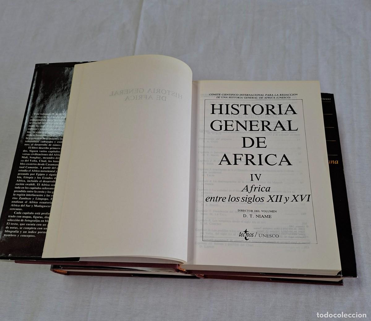 Libros de segunda mano: Historia General de &Aacute;frica. Autor: Null. Editorial Tecnos - Foto 2