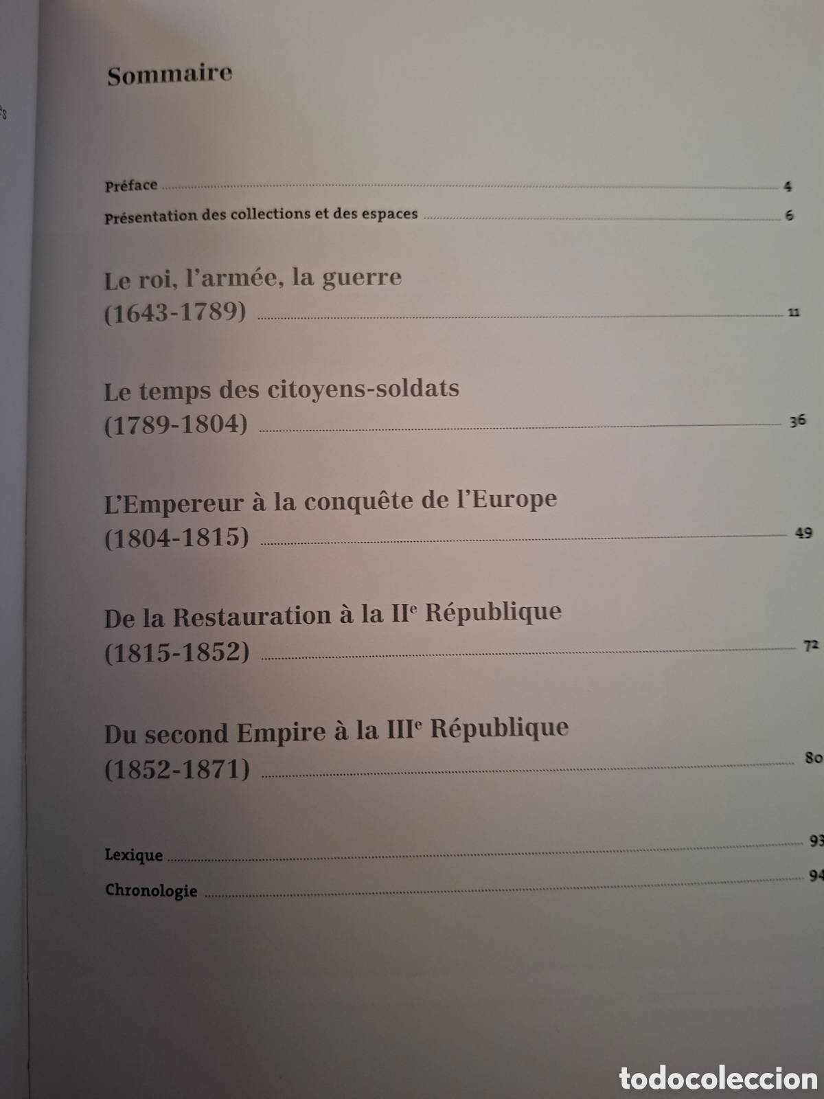 Libros de segunda mano: MUS&Eacute;E DE LARM&Eacute;E 1643/1871 (en frances) - Foto 3