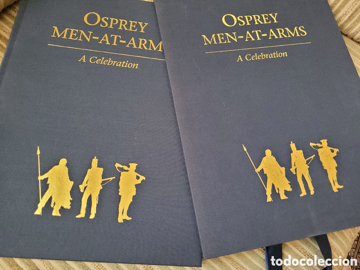 Libros de segunda mano: OSPREY, MEN-AT-ARMS, A CELEBRATION (en ingles)