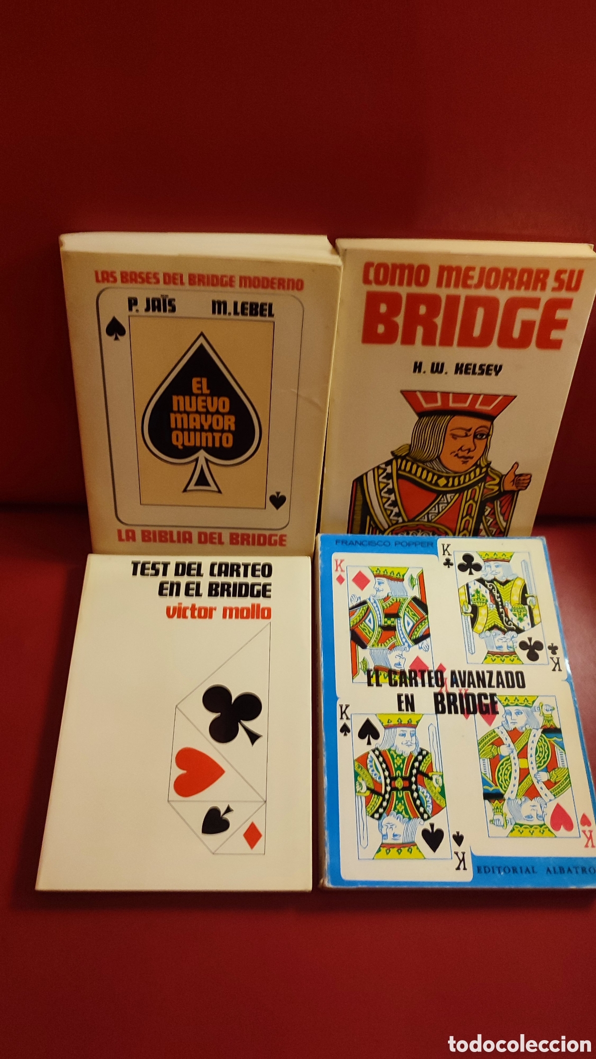 Libros de segunda mano: Lote 4 libros de bridge - Foto 1