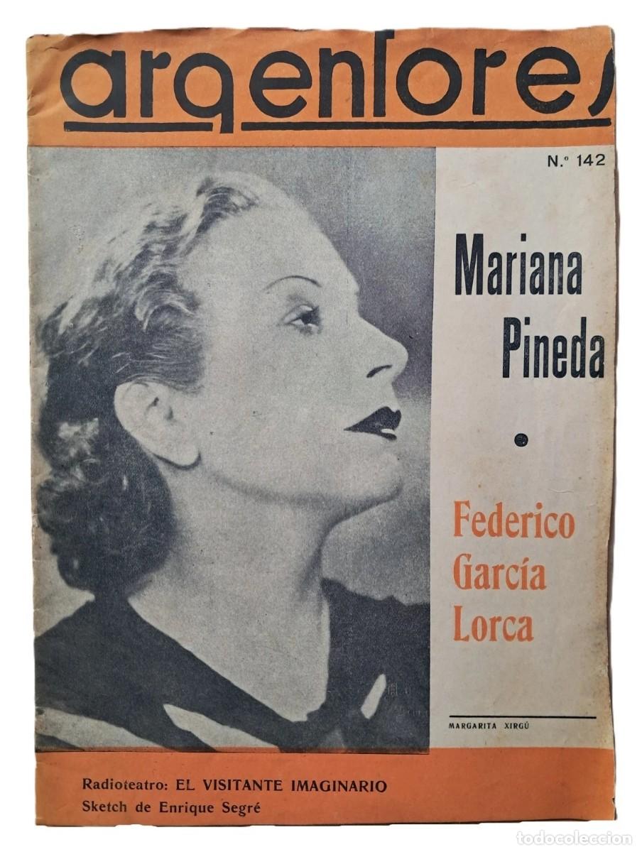Libros de segunda mano: Garc&iacute;a Lorca, Federico - Mariana Pineda - Editorial Argentores - (1937)